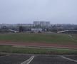 Imaginea realizată din fața tribunei oficiale. Stadionul „Nicolae Rainea” din Galați, fostul Dunărea: Foto: Andrei Furnigă, GSP