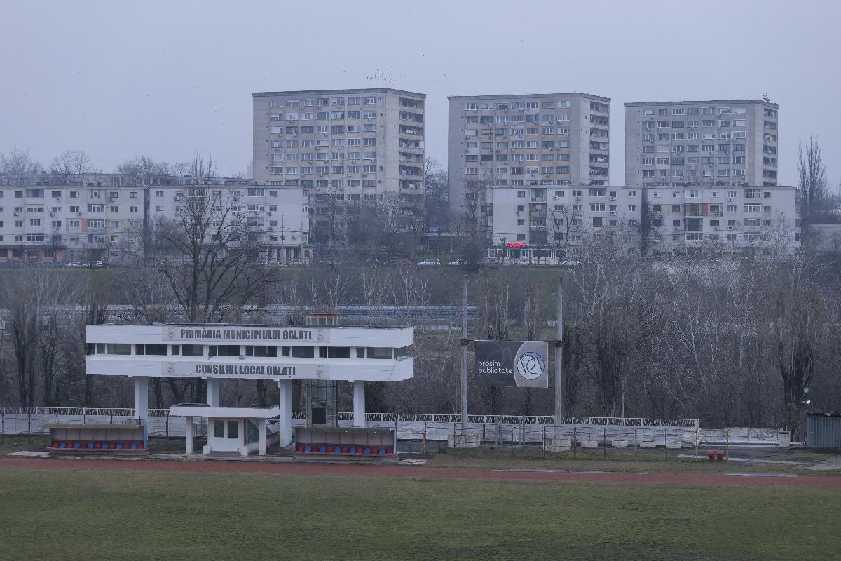 Cum a ajuns să arate Stadionul Dunărea din Galați la 37 de ani de la victoria Oțelului în fața lui Juventus