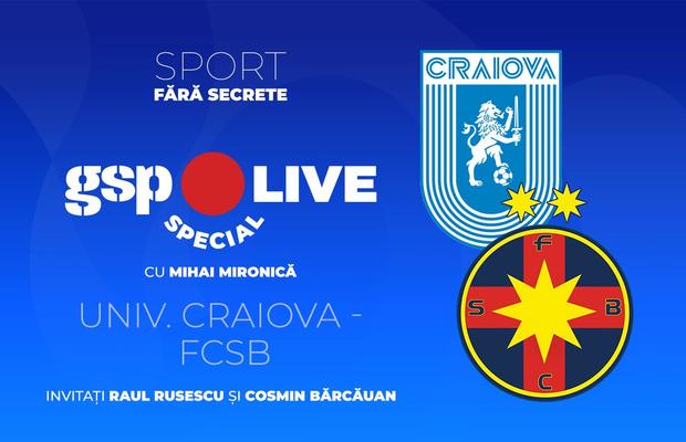Universitatea Craiova - FCSB, episodul 2 în aceeași săptămână » Meci important pentru accederea în play-off
