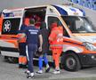 Screciu, la ambulanță după Craiova - FCSB/ foto Cristi Preda (GSP)