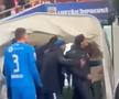 Ștefan Baiaram a scuipat un suporter dinamovist, la finalul meciului cu Craiova // FOTO: captură Prima Sport