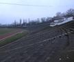 Tribunele nu mai au scaune pe Stadionul Dunărea din Galați. Foto: Andrei Furnigă, GSP