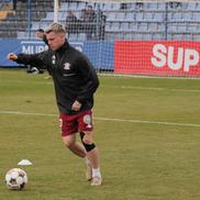 Claudiu Petrila, înainte de Farul - Rapid. Foto: Andrei Furnigă (GSP)