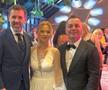 Dinamovistul Florentin Petre s-a însurat cu Alina Andra Petre, „câinii” au petrecut la Brăila // FOTO: Instagram