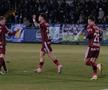 Christensen, Borza și Dobre, în Farul - Rapid. Foto: Andrei Furnigă (GSP)