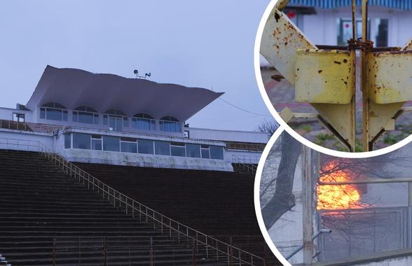 Singurul stadion din România unde Juventus a îngenuncheat » Vânat de piața imobiliară, GSP l-a găsit lăsat de izbeliște, dar securizat la maximum