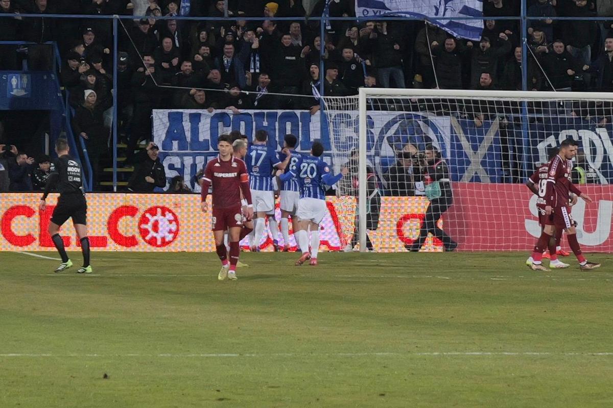 Farul - Rapid, etapa 27 din Superliga. Foto: Andrei Furnigă (GSP)