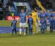 Larie, Rafael Munteanu, Dican, Gustavo Marins, Pellegrini, Ișfan și Vînă, în Farul - Rapid. Foto: Andrei Furnigă (GSP)