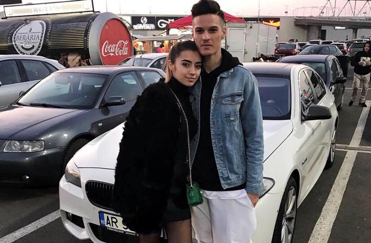 FOTO Ea se află în spatele formei de invidiat a lui Dennis Man! Cum arată fosta Miss Arad cu care fotbalistul se iubește de 7 ani