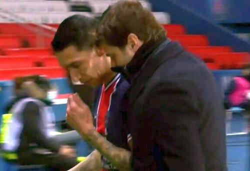 Pochettino l-a scos pe Di Maria și i-a explicat la vestiare ce s-a întâmplat cu familia lui