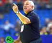 Gheorghe Tadici (68 de ani), antrenorul echipei feminine HC Zalău, a criticat prestația naționalei masculine de handbal, din eșecul cu Kosovo, scor 25-30