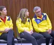 Sorana Cîrstea și Simona Halep, în drum spre terenul central de la Indian Wells / FOTO: Captură @Digi Sport