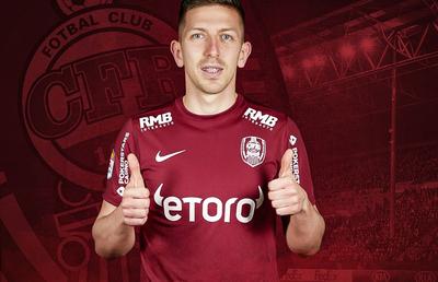 CFR Cluj s-a întărit în play-off cu un fotbalist din Ucraina » A fost prezentat oficial!