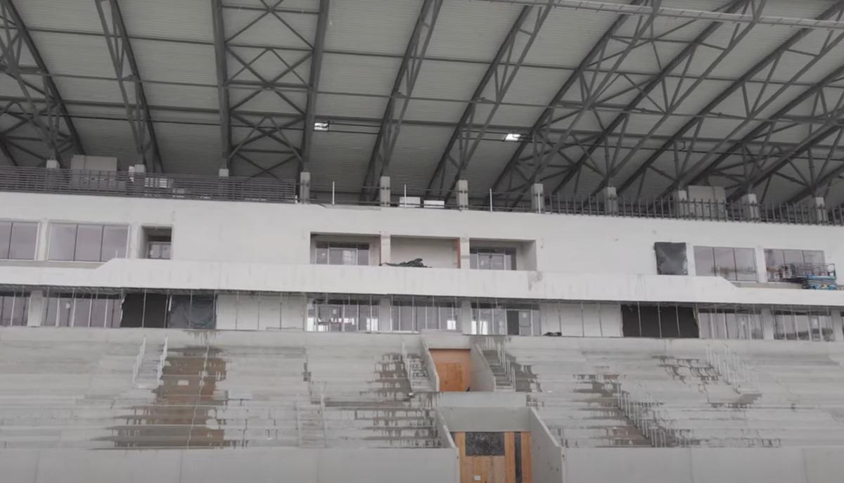Cum arată lucrările la stadionul lui Hermannstadt - martie 2022