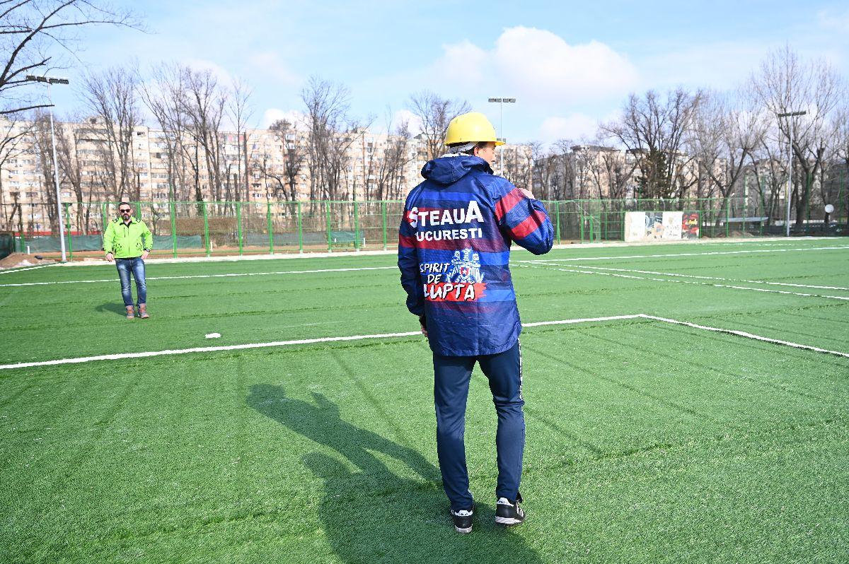 Steaua a băgat peste 1 milion € în Academie + Ogăraru supervizează antrenamentele