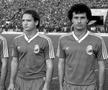 Negrilă, Rednic și Ungureanu într-o imagine din 1985, de la meciul România - Anglia (foto: arhiva GSP)