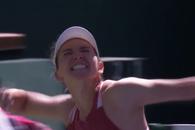 Simona Halep, explozie de bucurie după ultimul punct al meciului cu Sorana Cîrstea » Cum a arătat salutul de peste fileu