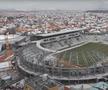 Cum arată lucrările la stadionul lui Hermannstadt - martie 2022