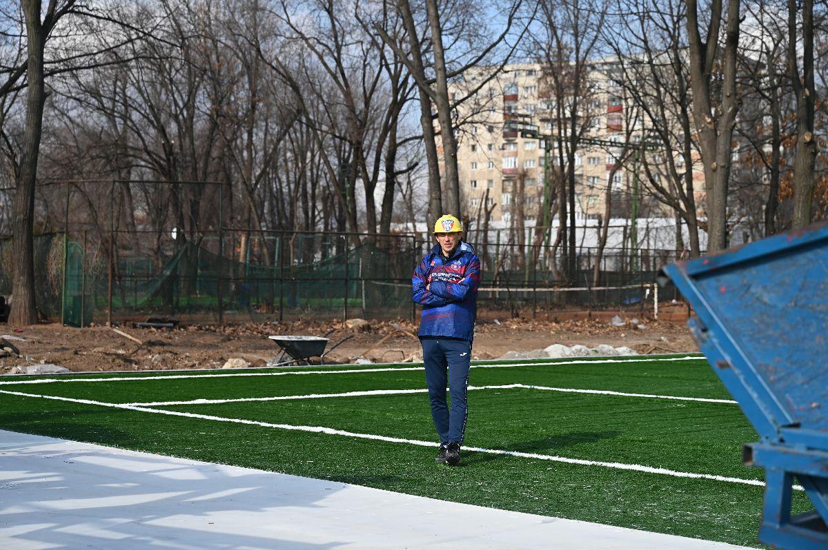 Steaua a băgat peste 1 milion € în Academie + Ogăraru supervizează antrenamentele