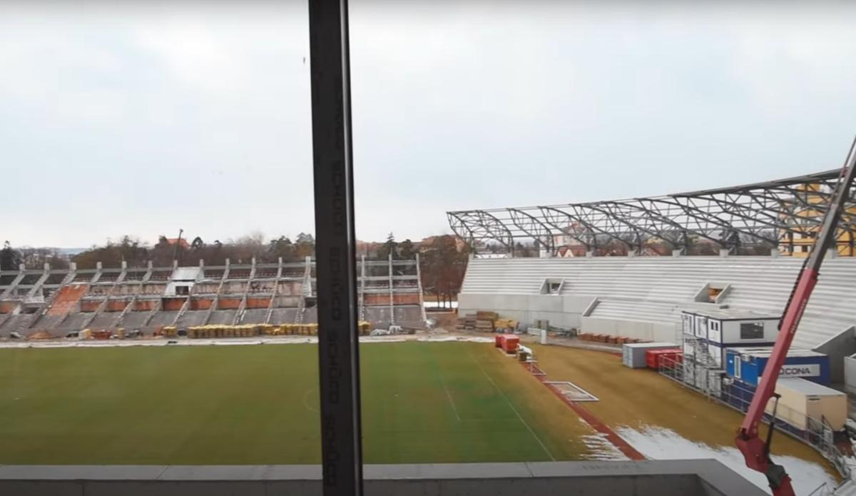Cum arată lucrările la stadionul lui Hermannstadt - martie 2022
