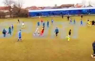 Bătaie generală la un meci din campionatul U19 al României: „Doi jucători au ajuns la spital, unul și-a pierdut cunoștința”