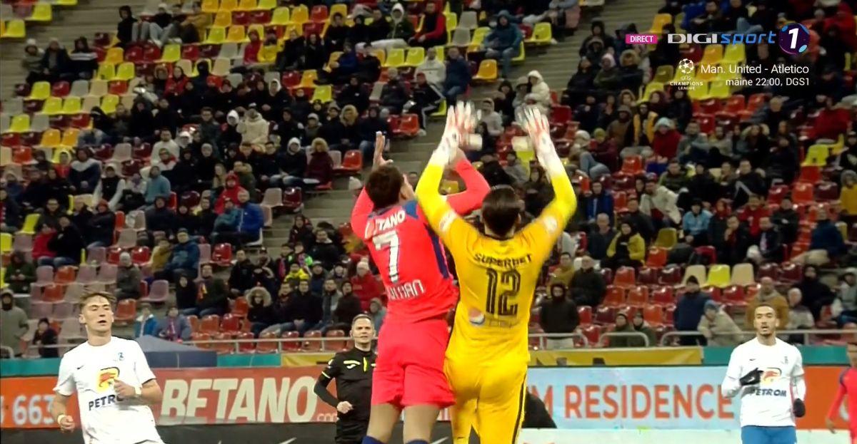 Încă o greșeală mare pro-FCSB în partida cu Farul: „Rusandu trebuia să-l elimine!”