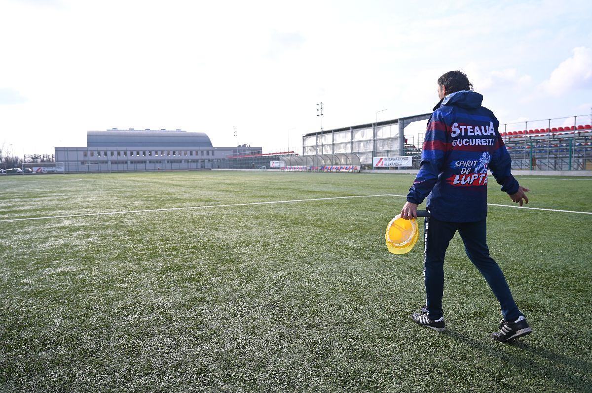 Steaua a băgat peste 1 milion € în Academie + Ogăraru supervizează antrenamentele