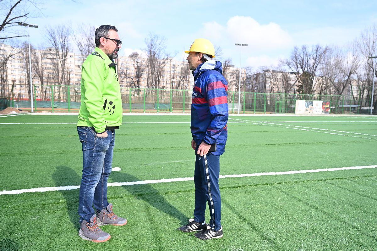 Steaua a băgat peste 1 milion € în Academie + Ogăraru supervizează antrenamentele