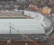 Cum arată lucrările la stadionul lui Hermannstadt - martie 2022