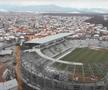 Cum arată lucrările la stadionul lui Hermannstadt - martie 2022