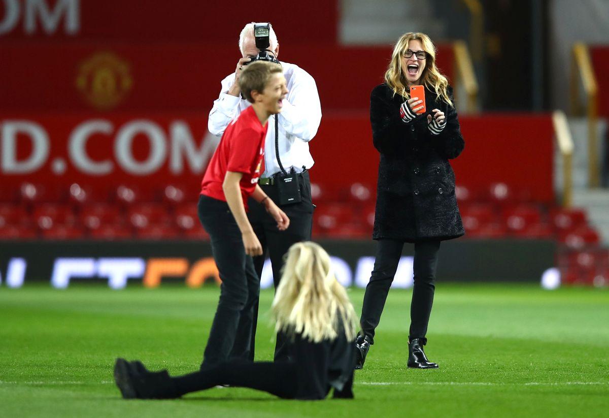 Julia Roberts în Manchester