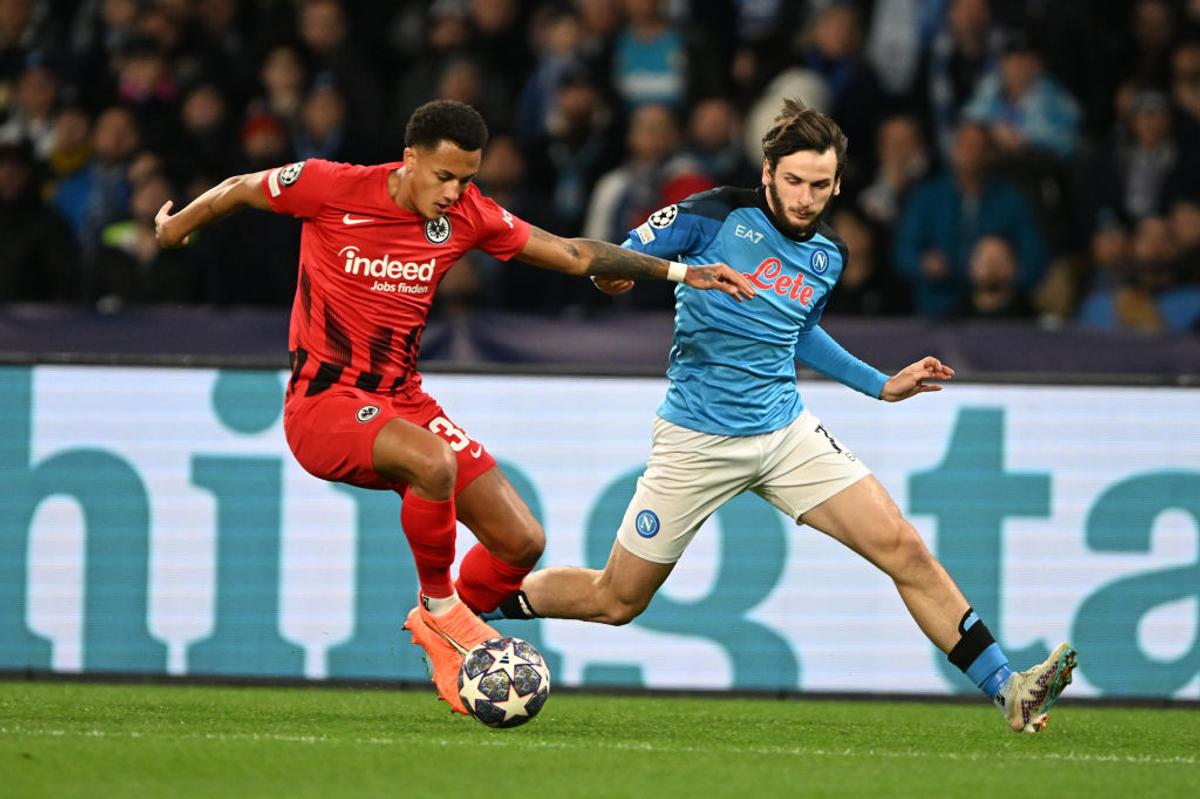 Napoli - Eintracht Frankfurt, optimi Liga Campionilor