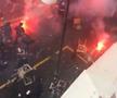 Prăpăd pe străzile din Napoli » Ce a rămas în urma celor 600 de ultrași germani