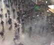 Prăpăd pe străzile din Napoli » Ce a rămas în urma celor 600 de ultrași germani