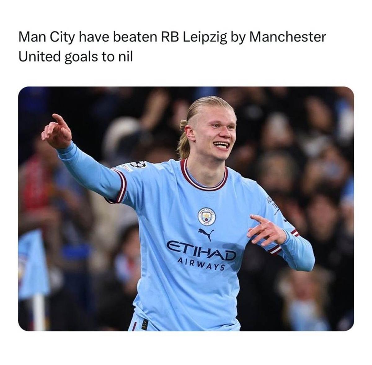 Cele mai tari meme-uri după „măcelul” din Manchester City - Leipzig 7-0