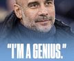 Pep: „Sunt un geniu”. Guardiola după ce l-a înlocuit pe Haaland