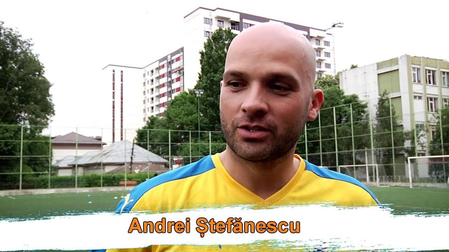 Andrei Ștefănescu Aurelian Temișan a numit cel mai bun fotbalist din naționala artiștilor: „Cel mai fin, cel mai tehnic!”