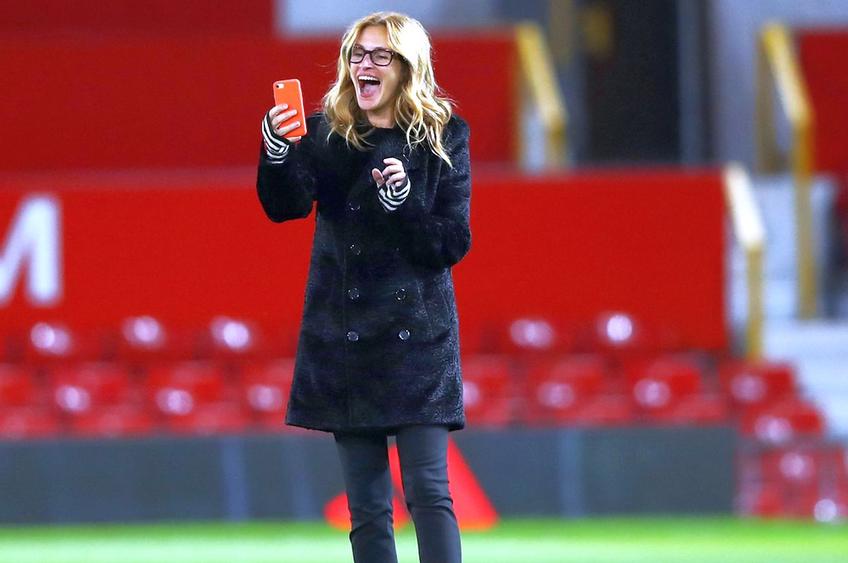 Julia Roberts, pe „Old Trafford”