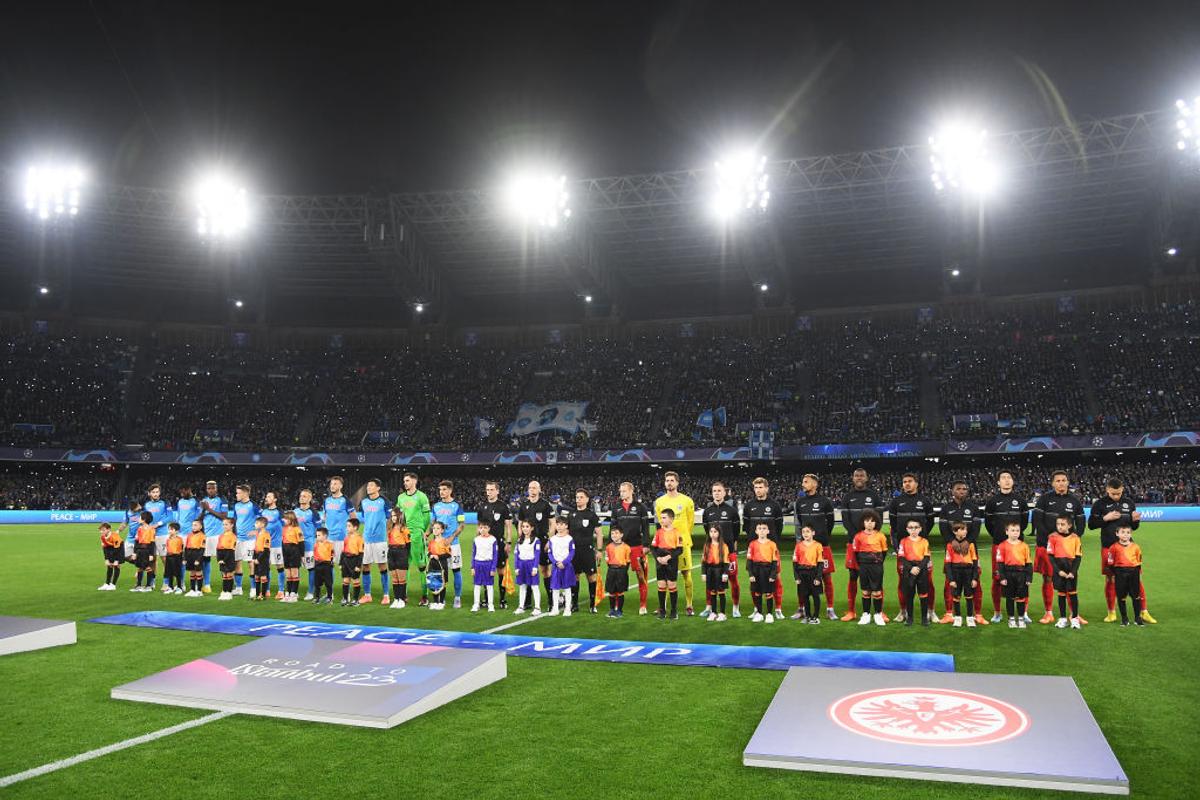 Napoli - Eintracht Frankfurt, optimi Liga Campionilor