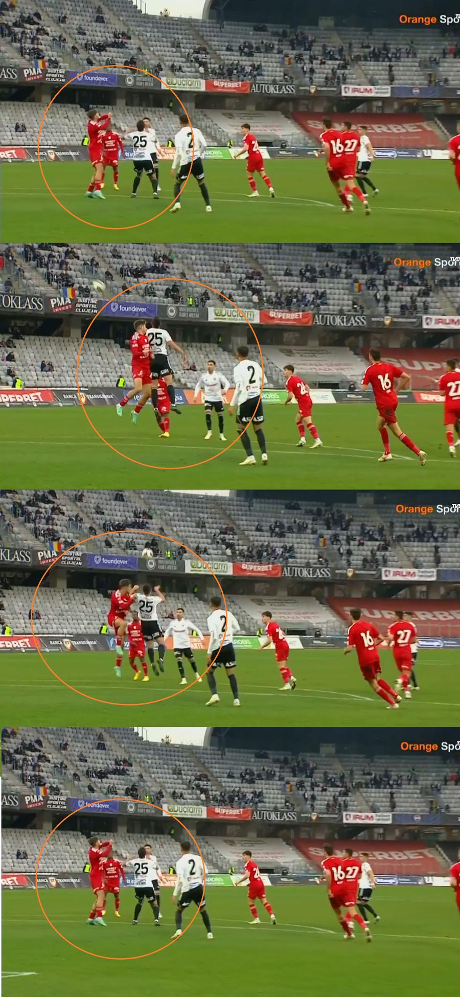 Duelul la cap Dican - Masoero, la care Moroiță a dat penalty. Capturi Orange Sport U Cluj o învinge fără emoții pe FC Botoșani și se distanțează în fruntea play-out-ului! Clasamentul ACUM