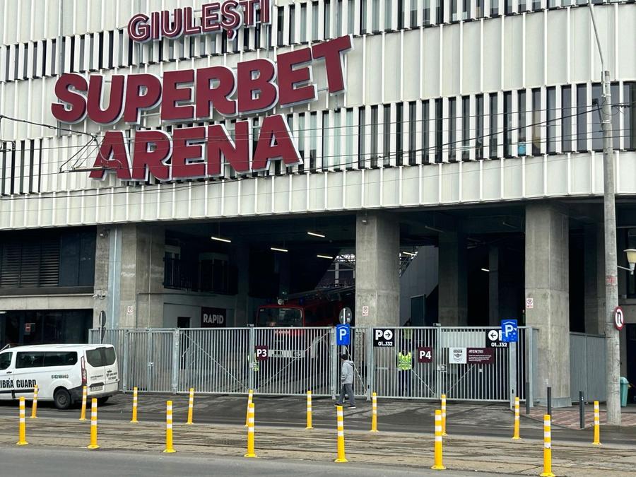 Stadionul din Giulești, închis/ foto: Valentin David (GSP) Ce se întâmplă în Giulești, la o zi după ce a fost descoperită camera secretă de la Rapid