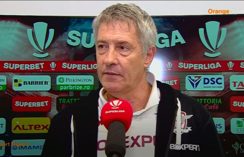 Farul s-a impus în deplasarea cu Rapid, scor 2-1, în runda inaugurală a play-off-ului din Superliga României. Cristiano Bergodi a acuzat arbitrajul lui George Găman, dar și faptul că Peluza nu a fost alături de fotbaliști.