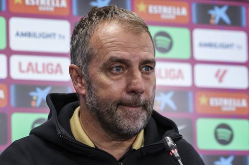 Hansi Flick, antrenorul Barcelonei. Foto: Imago