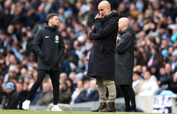 Manchester City - Brighton 2-2 » „Cetățenii” au rămas în afara locurilor de Champions League