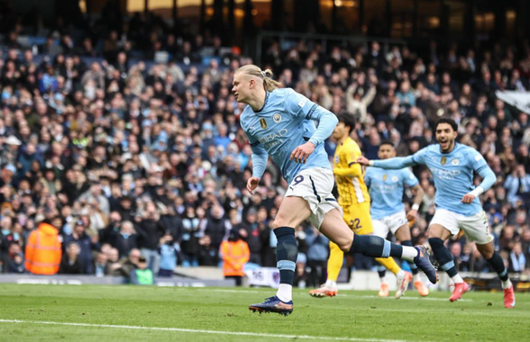 Record ABSOLUT în Premier League pentru Erling Haaland » Ce bornă a atins după golul cu Brighton