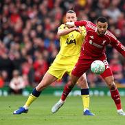 Drăgușin, în Liverpool - Tottenham/ foto Getty Images