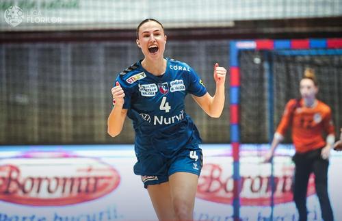 Tuva Hove Ulsaker, MVP în Târgu Jiu - Rm. Vâlcea / FOTO: Facebook @Vâlcea