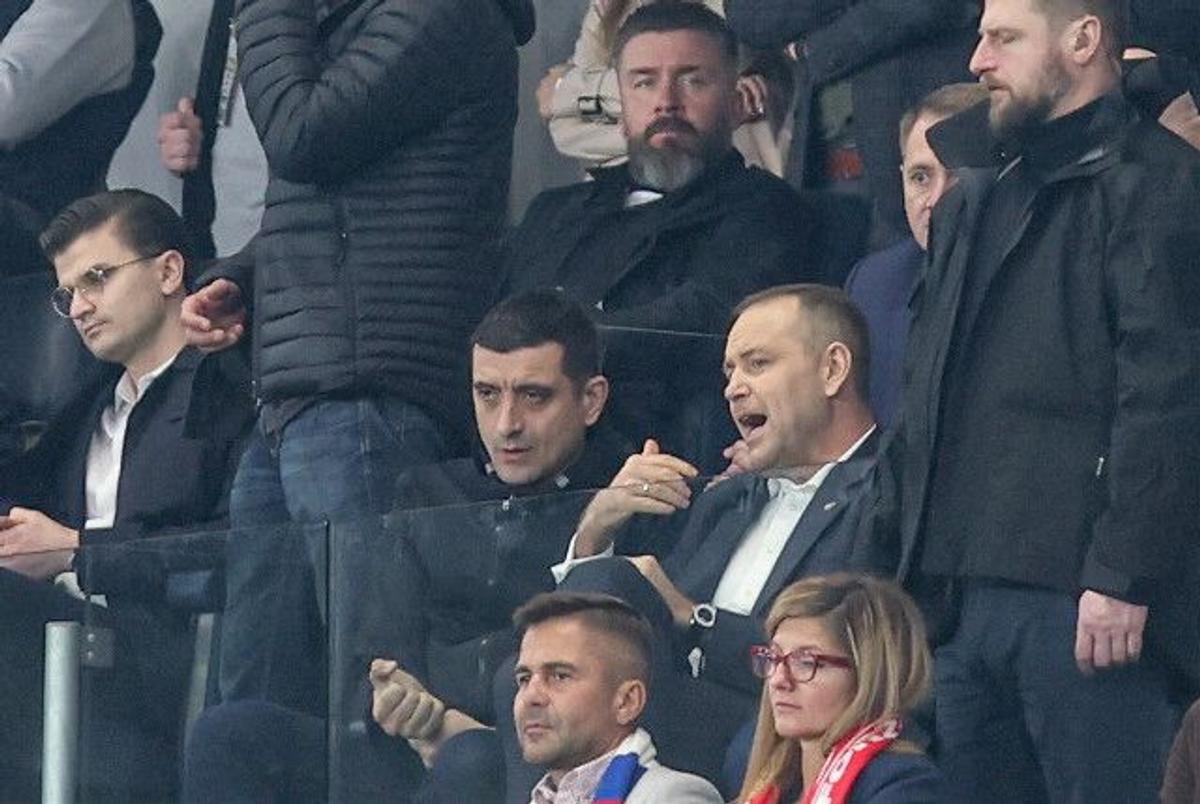 George Simion, surprins la un meci din prima ligă poloneză