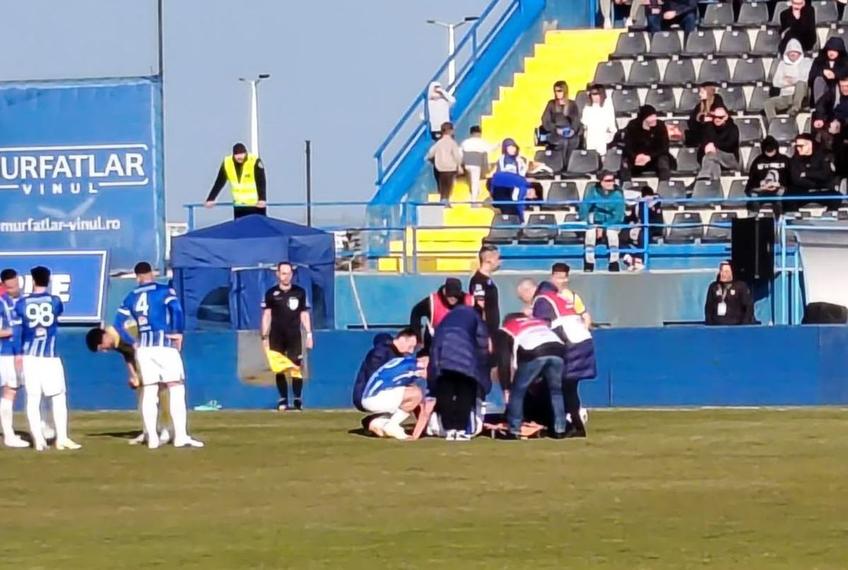 Lucas Pellegrini s-a accidentat grav în partida cu Petrolul