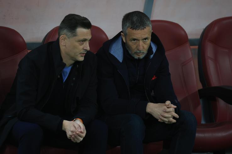 Mirel Rădoi și Mihai Stoica/ foto: Ionuț Iordache (GSP)